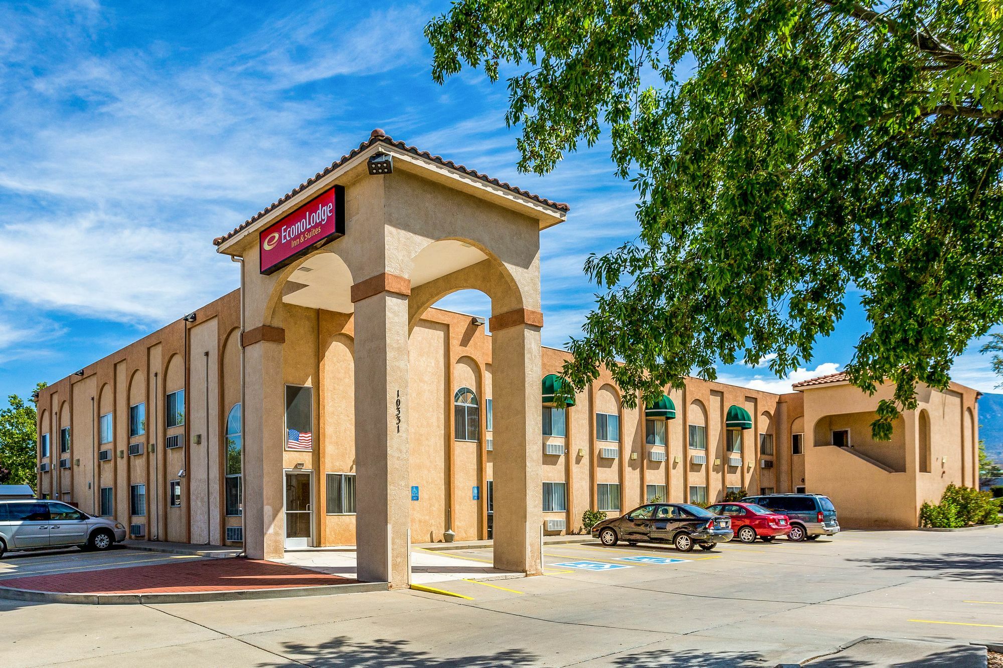 Econo Lodge Inn & Suites Albuquerque East I-40 Eubank Exit Eksteriør bilde